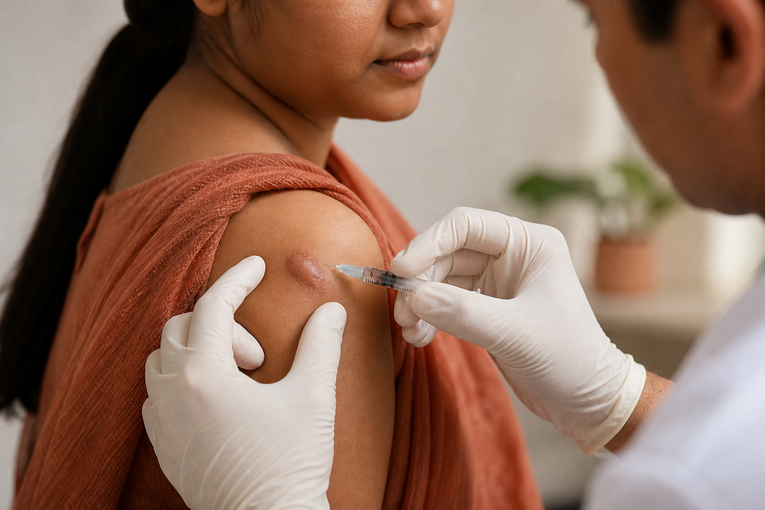 Dermatology consultation for scar management